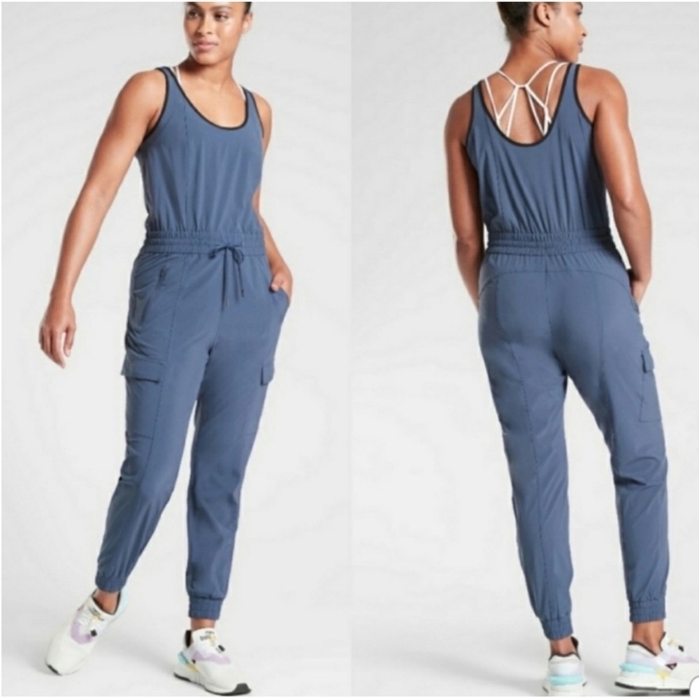 ATHLETA Athletic Jumpsuit Size Medium Casual Travel Comfortable Versatile